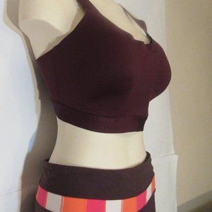 Lululemon Athletica  High Support Bra Burgundy 38DD
